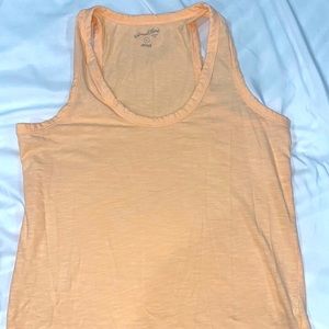 Orange tank top